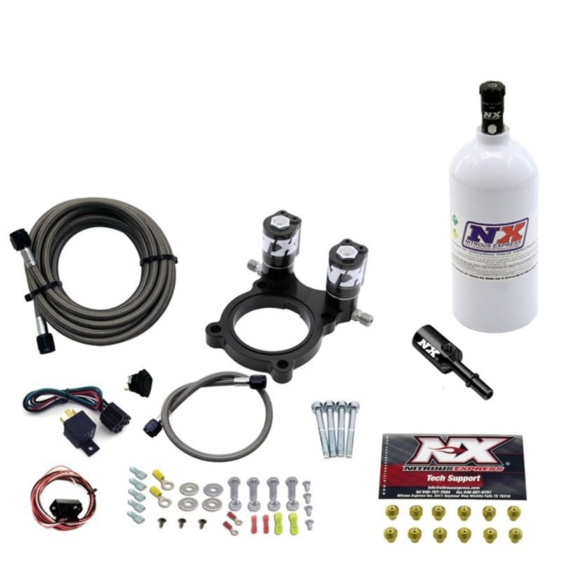Nitrous Express — Nitrous Express Nitrous Plate Kit for Can Am Maverick w/2.5lb Bottle
Injection System Kit
N2OSys
