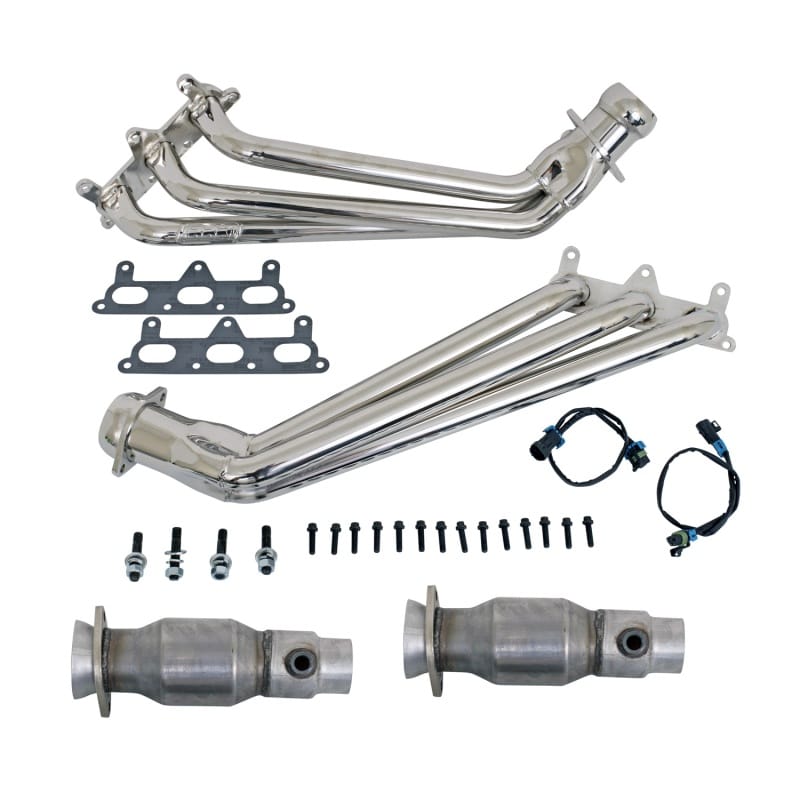 BBK — 2010-2011 CAMARO V6 1-5/8 LONG TUBE HEADERS W/CATS (TITANIUM CERAMIC)
Long Tube Exhaust Header