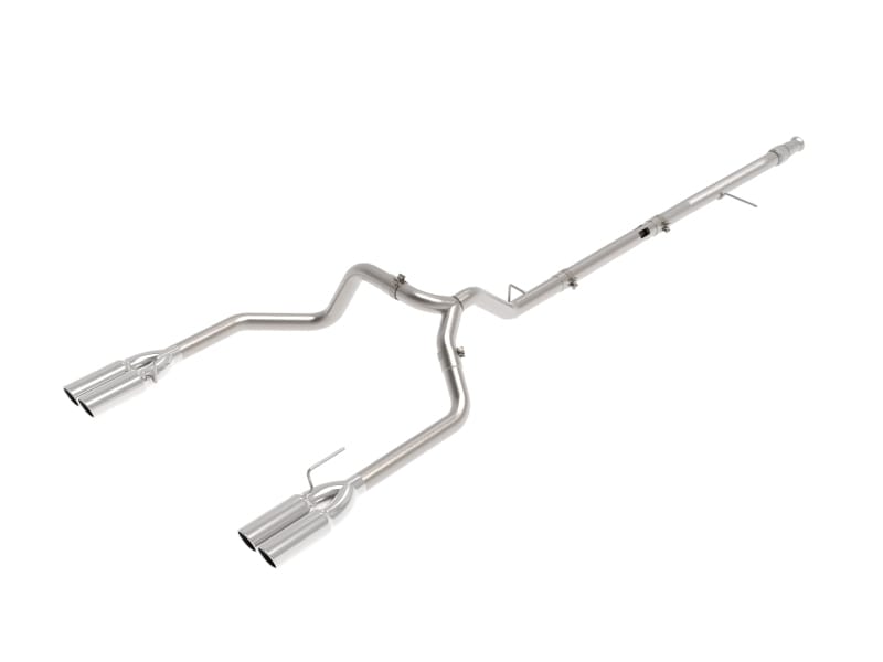 aFe — Vulcan Series 3 IN 304 Stainless Steel DPF-Back Exhaust System w/Polished Tip