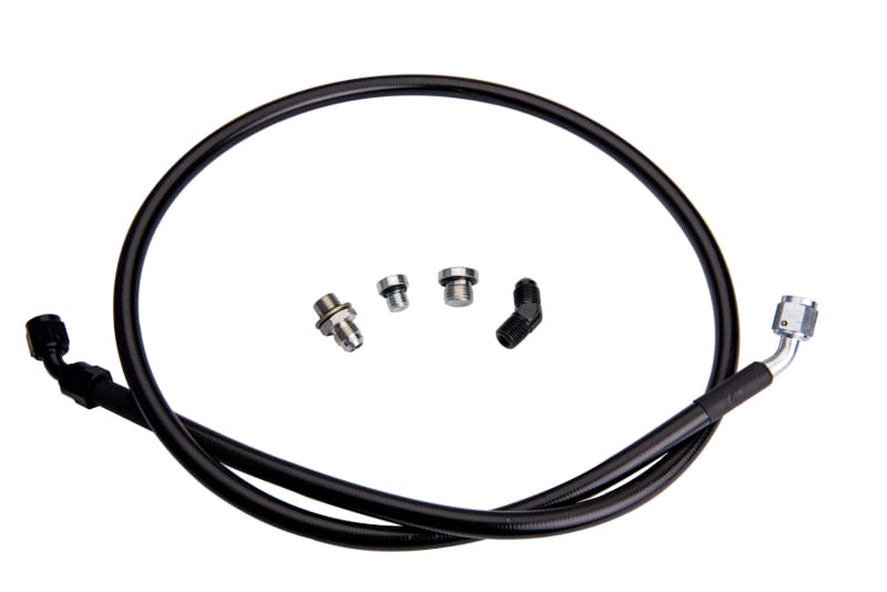 Fleece Performance — Remote Turbo Oil Feed Line Kit for 2001-2016 Duramax