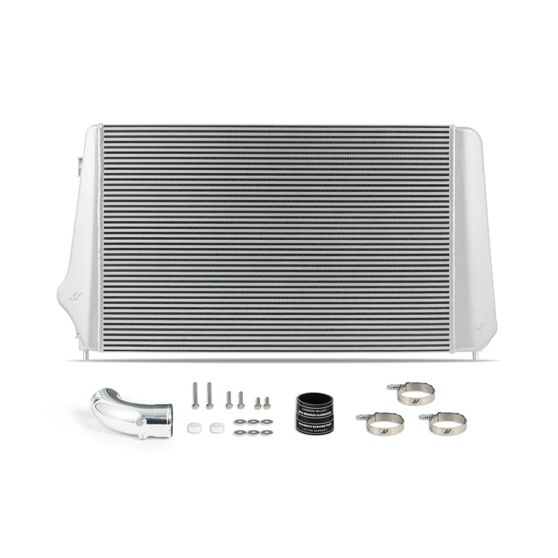 Mishimoto — Intercooler, Silver, fits Chevrolet/GMC 6.6L Duramax L5P 2017-2019