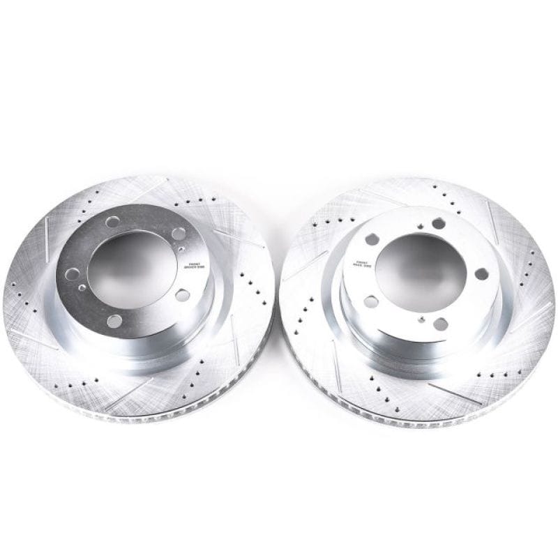 PowerStop — PowerStop Evolution Performance Drilled, Slotted & Plated Brake Rotor Pair