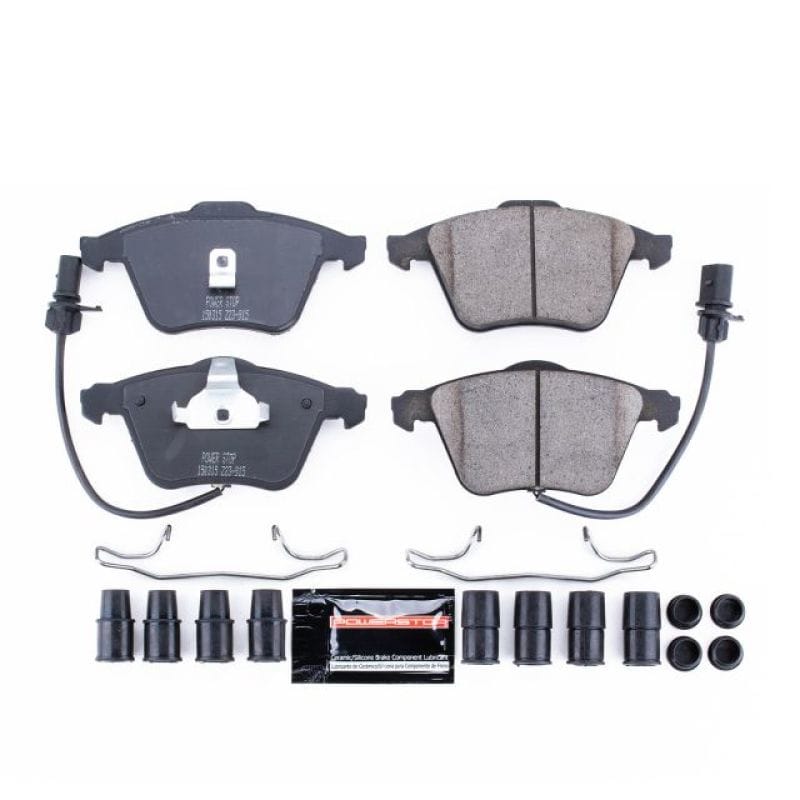 PowerStop — PowerStop - Z23 Daily Driver Carbon-Fiber Ceramic Brake Pads with Hardware Kit
