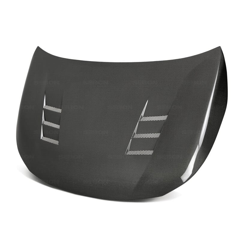 Seibon — Seibon 19-20 Toyota Corolla Hatchback TS-Style Carbon Fiber Hood