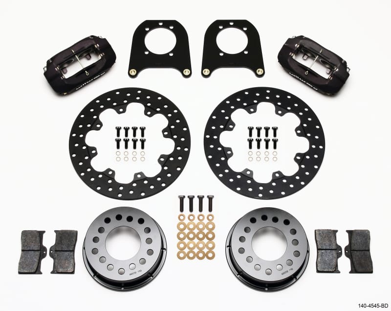 Wilwood — KIT,DRAG,REAR,12 BOLT,C-CLIP ELIMINATOR 2.91 OFFSET,DRILLED,ANO