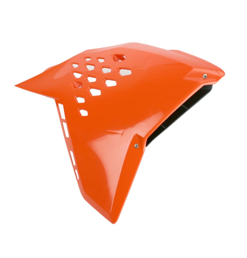 Cycra — Cycra 07-11 KTM 125-530 SX/XC/SX-F/XC-F/XC-W/XCF-W/EXC/EXC-R Powerflow Radiator Shrouds - Orange