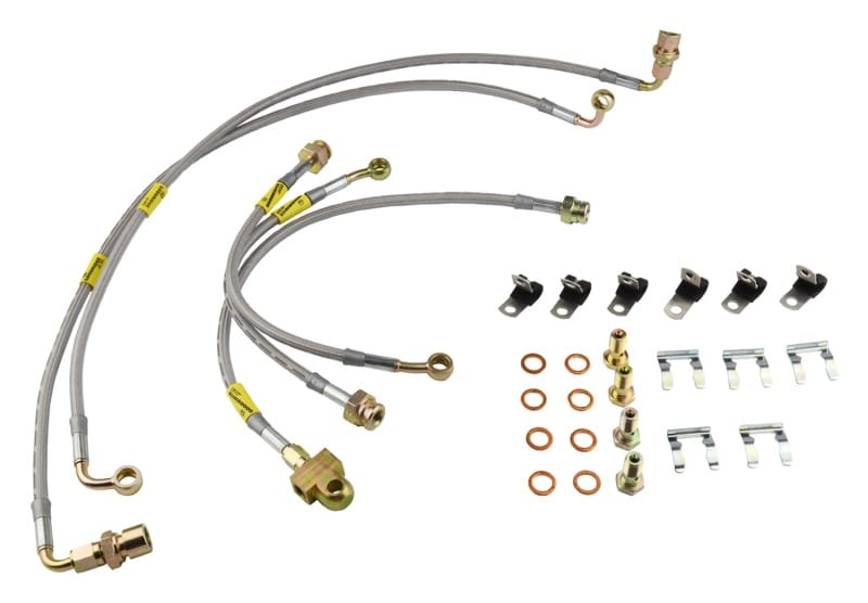 Goodridge — G-STOP SS Braided Brake Line Kit