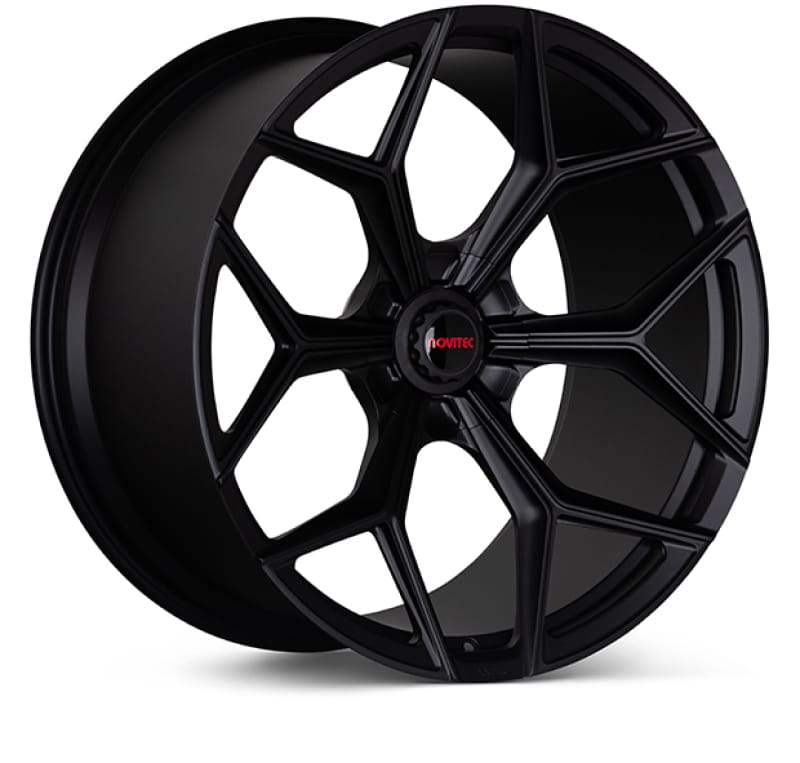 Vossen — Vossen x Novitec NL4-5L 20x9in - 5x112 BP - ET36 - Satin Black Lamborghini Huracan Front Wheel