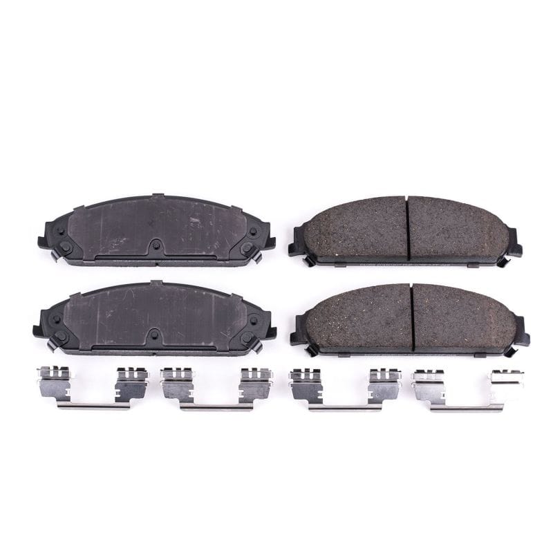 PowerStop — PowerStop - Z17 Low-Dust Ceramic Brake Pads with Hardware