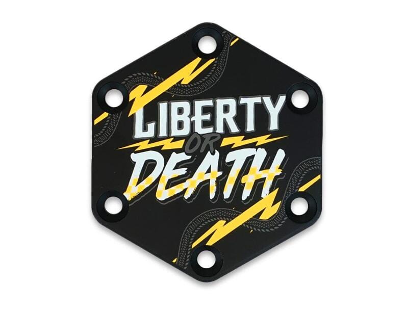 PRP Seats — Steering Wheel Center Cap (Liberty or Death)