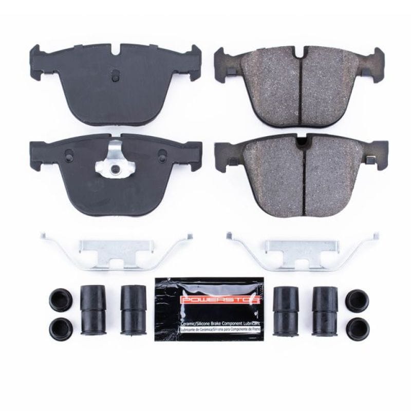 PowerStop — PowerStop - Z23 Daily Driver Carbon-Fiber Ceramic Brake Pads with Hardware Kit