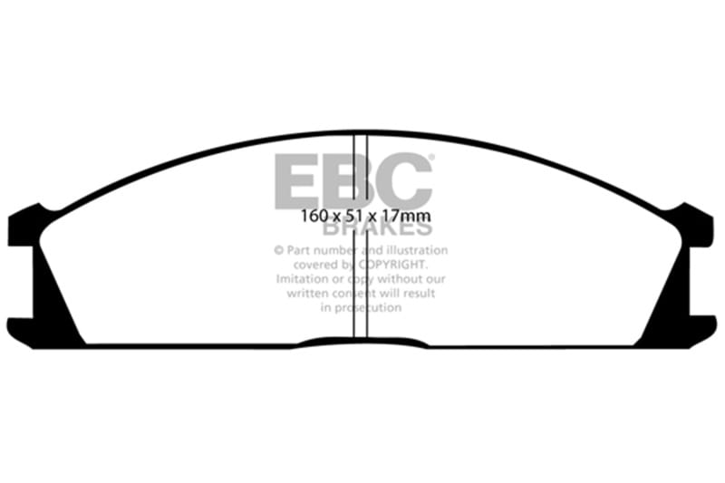 EBC — Ultimax OEM Replacement Brake Pads