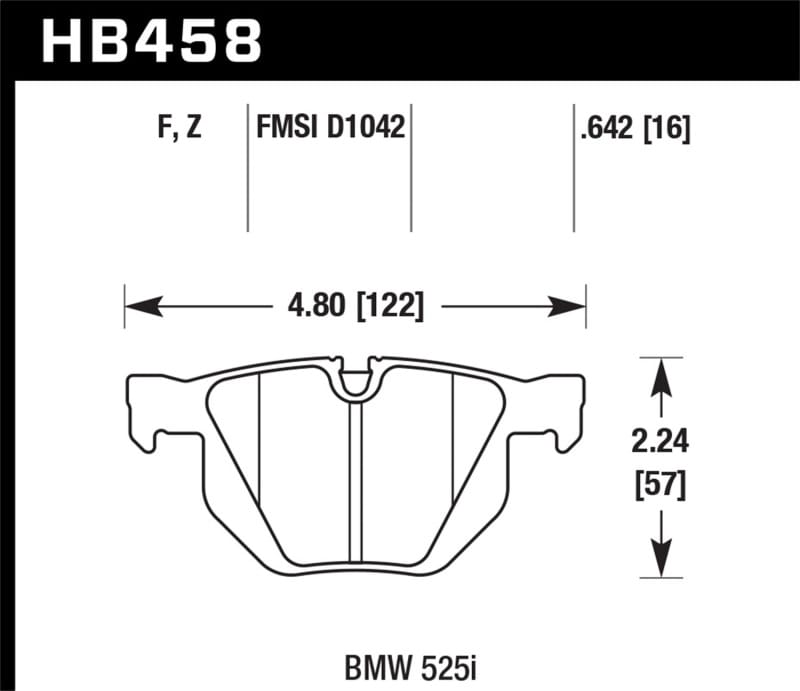 Hawk Performance — HPS 5.0 Disc Brake Pad