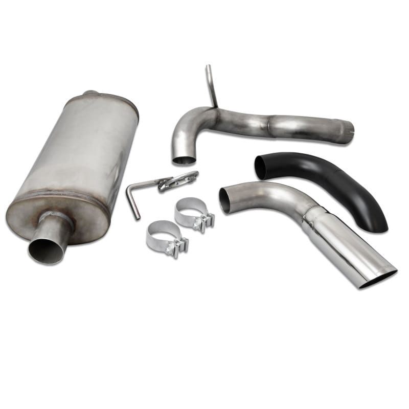 JBA — JBA 18-20 Jeep Wrangler JL 2.0L/3.6L 304SS Single Rear Exit Axle Back Exhaust
Exhaust System