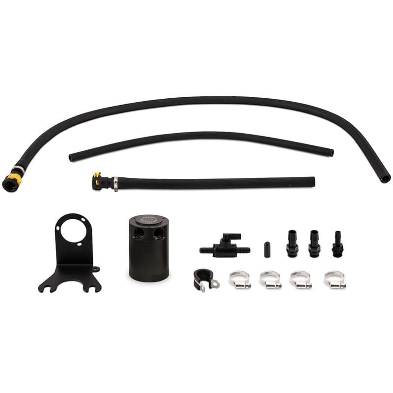 Mishimoto — Baffled Oil Catch Can, PCV Side, fits Jeep Wrangler JL 3.6L 2018+