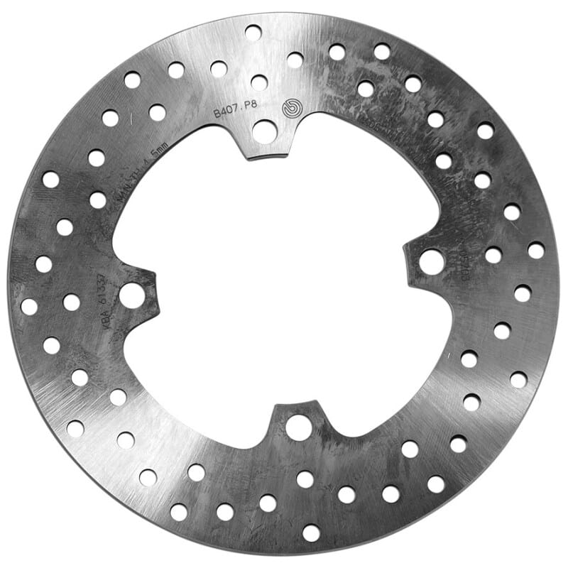 Brembo OE Powersports — Brembo OE 08-10 Kawasaki ZX-10R Ninja 1000cc 220x5mm Brake Disc - Rear Fixed