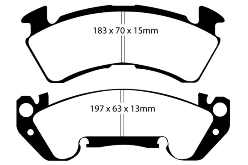 EBC — Ultimax OEM Replacement Brake Pads