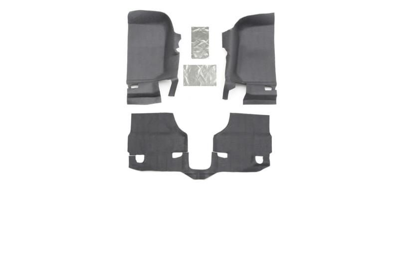 BedRug — JEEP BEDTRED 11-18 JK 2DR FRONT 3PC FLOOR KIT (INCLUDES HEAT SHIELDS)