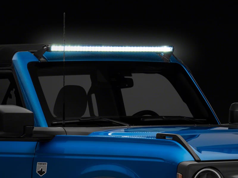 Raxiom — Axial Series 40-Inch 240w White/Amber Combo LED Light Bar with Windshield Mount