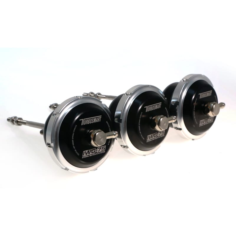 Turbosmart — IWG75 Borg Warner EFR B2 Single and Twin Scroll 160mm Rod Black - 14psi