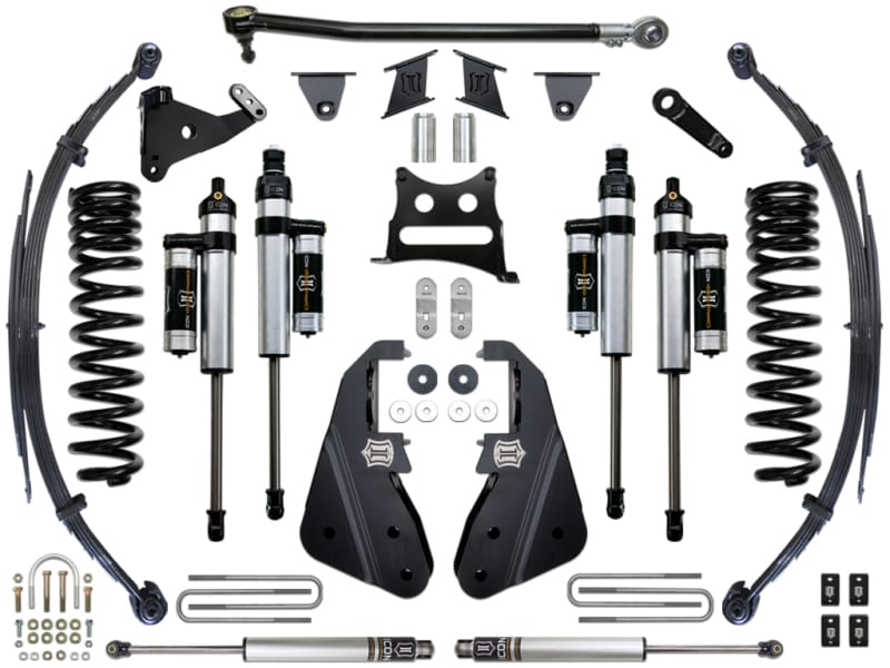 ICON — 17-UP FORD F-250/F-350 7" STAGE 3 SUSPENSION SYSTEM
17-22 FORD F-250/F-350 7" STAGE 3 SUSPENSION SYSTEM
