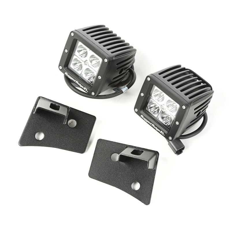Rugged Ridge — Rugged Ridge 07-18 Jeep Wrangler JK Textured Black Square Windshield LED Kit w/ Brackets
OFFROAD_LIGHTING
OrdRacingLampKt