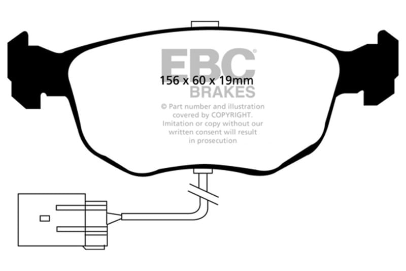 EBC — Ultimax OEM Replacement Brake Pads