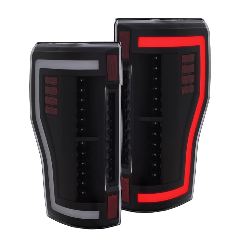 ANZO — FORD F250/ F350/ F450 17 UP L.E.D T.L BLACK HOUSE CLEAR LEN
ANZO 2017+ Ford F-250 LED Taillights - Black/Clear
Tail Light Set
TailLightSet