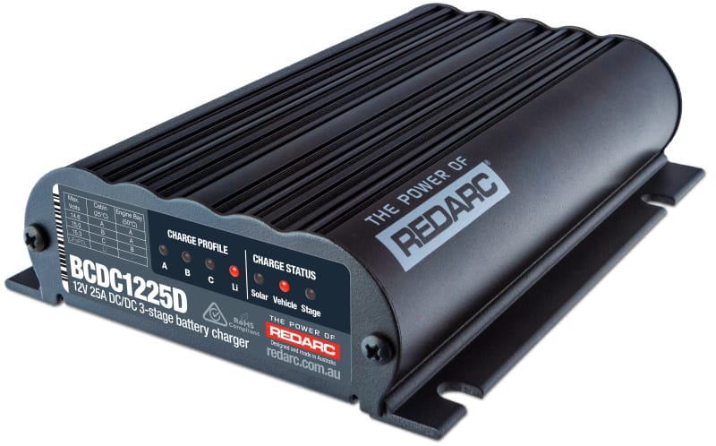 REDARC — DC-DC Charger 12V 25A In-Vehicle DC-DC Battery Charger