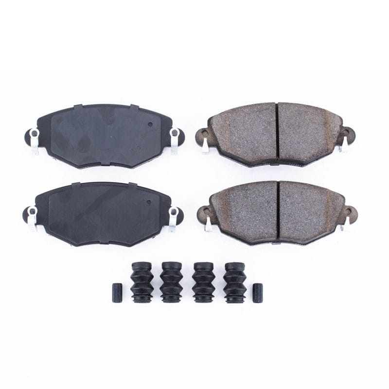 PowerStop — PowerStop - Z17 Low-Dust Ceramic Brake Pads with Hardware