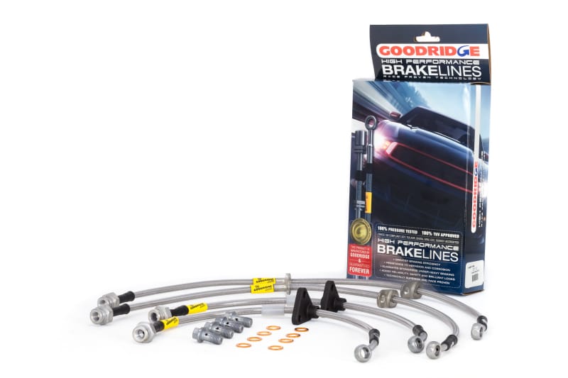 Goodridge — G-STOP SS Braided Brake Line Kit