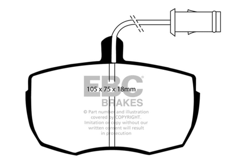 EBC — Ultimax OEM Replacement Brake Pads