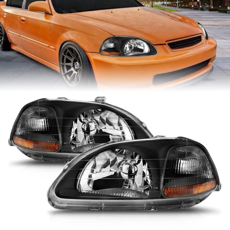 ANZO — Crystal Headlight Set