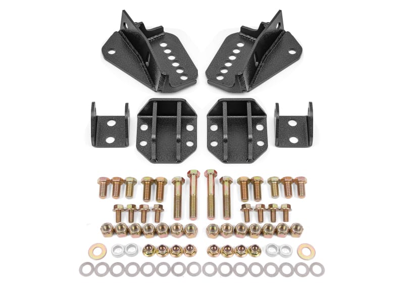 BMR Suspension — Coilover Conversion Kit, Rear, Adjust Shock Mt, W/o CAB
