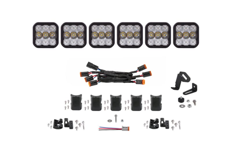 Diode Dynamics — Pod light featuring advanced TIR optics for high efficiency and focus.