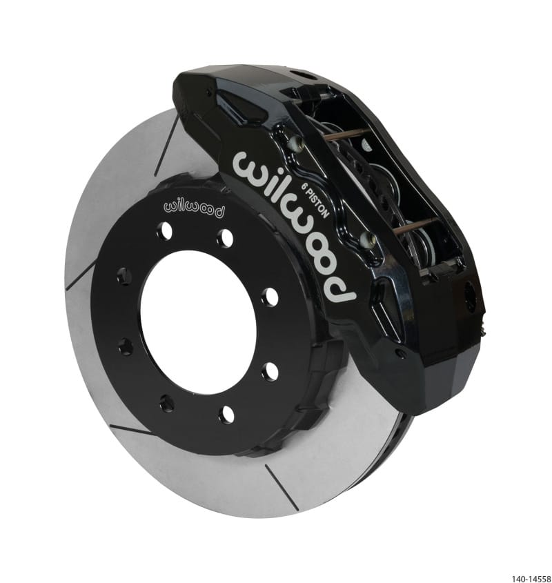 Wilwood — KIT,FRONT,FORD F250/F350,4WD,2013-2017 TX6R,15.00 ROTOR,BLACK,W/LINES