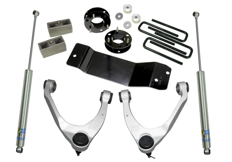 Superlift — 3.5" Upper Ctrl Arm Kit-07-16 GM 1500 4WD w OE Cast Stl Ctrl Arms w Bil Rr Shcks
3.5in. Upper Ctrl Arm Kit-07-16 GM 1500 4WD w OE Cast Stl Ctrl Arms w Bil Rr Shc