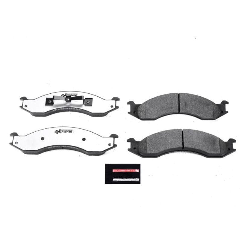 PowerStop — PowerStop - Z36 Truck and SUV Carbon-Fiber Ceramic Brake Pads with Hardware Kit