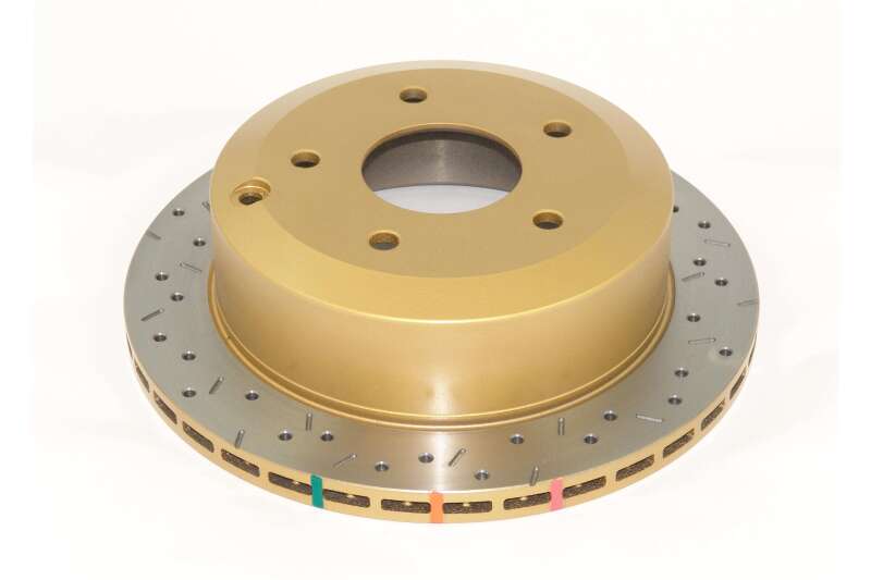 DBA — 4000 Series Rotor - Cross Drilled/Slotted Uni-Directional Rotor
Rear 4000 Series XS Gold Brake Rotor