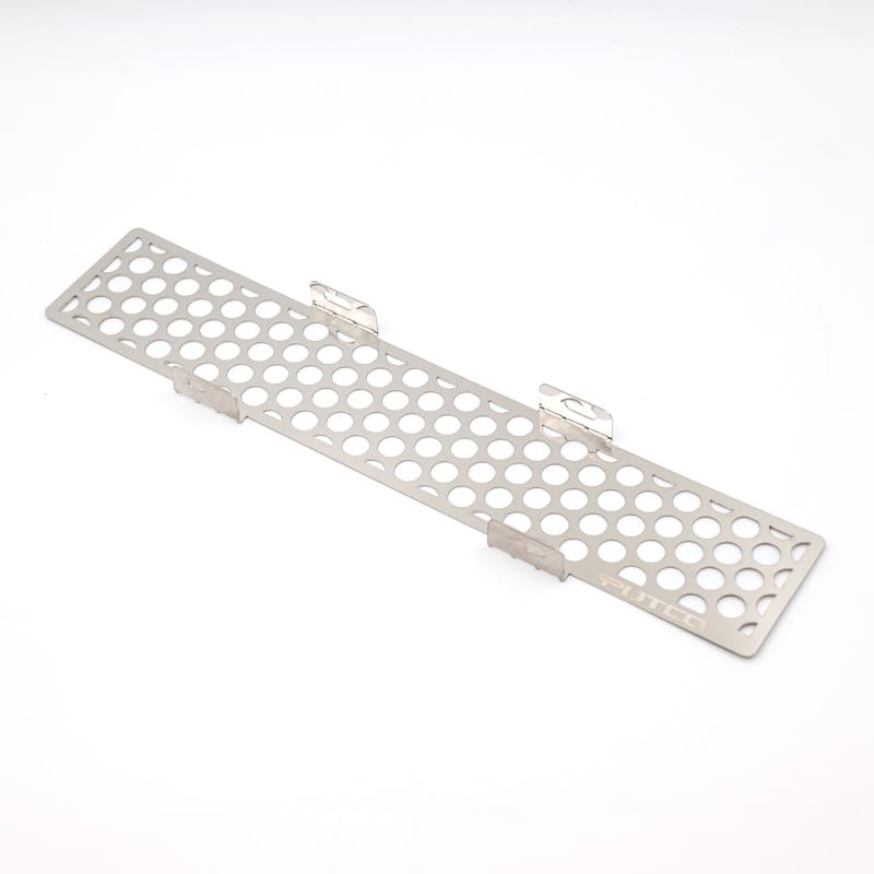 Putco — Putco 23-24 Ford F250/F350 Super Duty Punch Design Bumper Grille Inserts - Polished SS