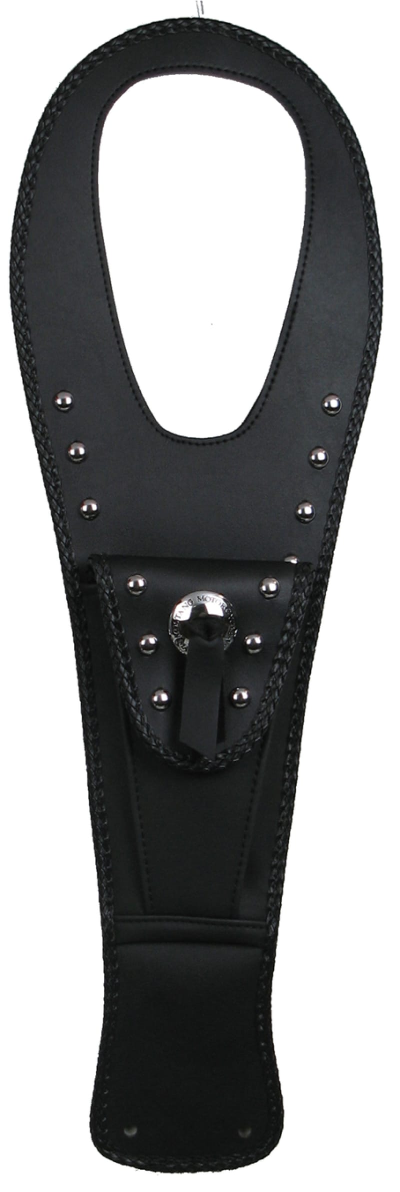 Mustang Motorcycle — Mustang Kawasaki VN900 Cruiser Tank Bib w/Studs - Black