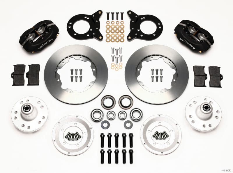 Wilwood — KIT,FRONT,MUSTANG 70-73,FDLI,11.00 BLACK POWDER COAT