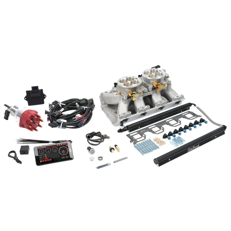 Edelbrock — Edelbrock Pro-Flo 4 EFI #35670 for Chrysler Gen II 426-572 HEMI
Pro-Flo 4 Fuel Injection Kit