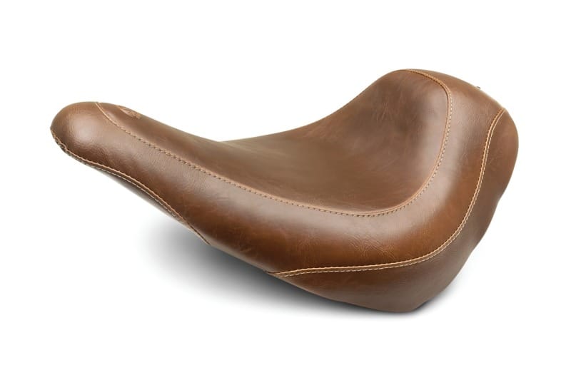 Mustang Motorcycle — Mustang 18-21 Harley Low Rider, Sport Glide Wide Tripper Solo Seat - Brown