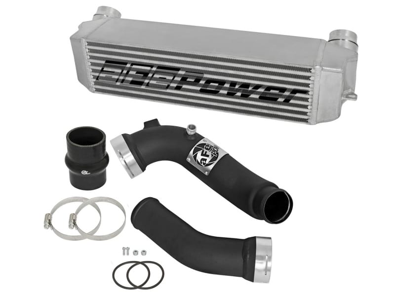 aFe — BladeRunner GT Series Intercooler Kit w/ Tubes Black