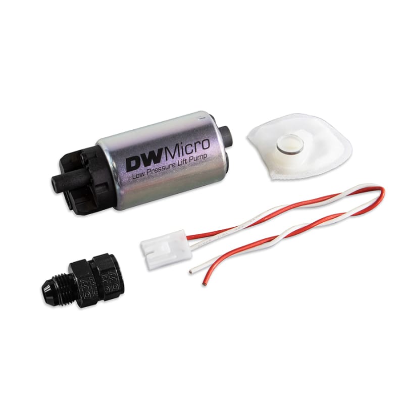DeatschWerks — -6AN 210lph low pressure lift fuel pump
DWMicro lift pump with 6AN outlet
