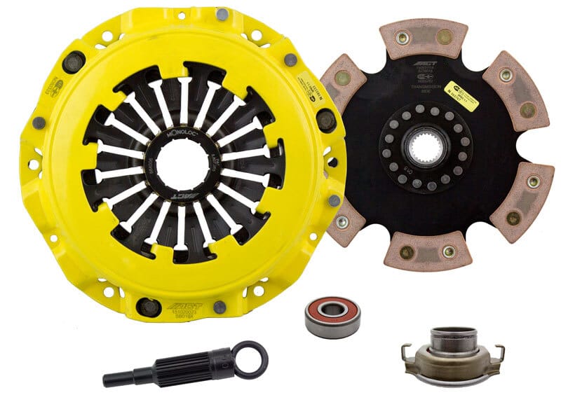ACT — ACT Extreme Race Rigid 6 Pad Clutch Kit with Monoloc