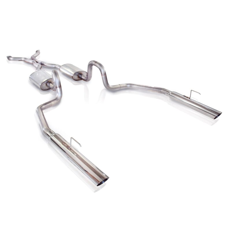 Stainless Works — Stainless Works Dual Turbo S-Tube Mufflers Factory & Performance Connect