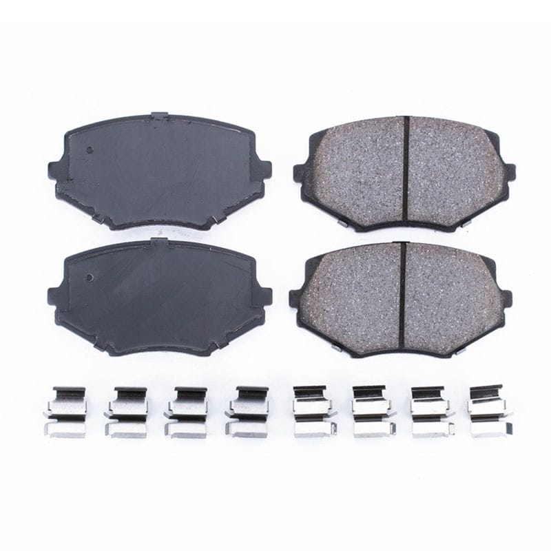 PowerStop — PowerStop - Z17 Low-Dust Ceramic Brake Pads with Hardware