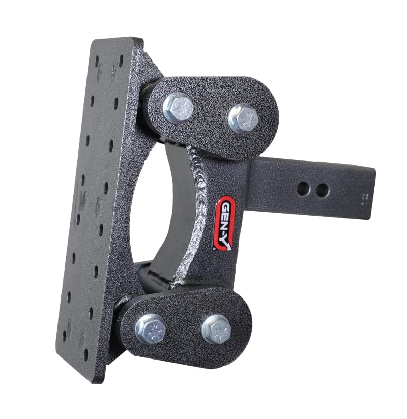 GEN-Y Hitch — Gen-Y The Boss Torsion-Flex Pintle Plate 2.5in Shank 6.5in Drop 2.4K TW 21K Hitch
Pintle Plate